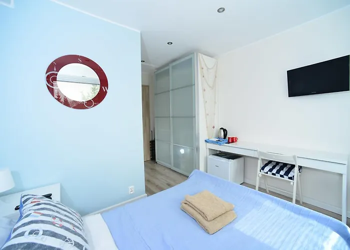 Rum i privatbostad Pokoiki Krotka10 Ustronie Morskie